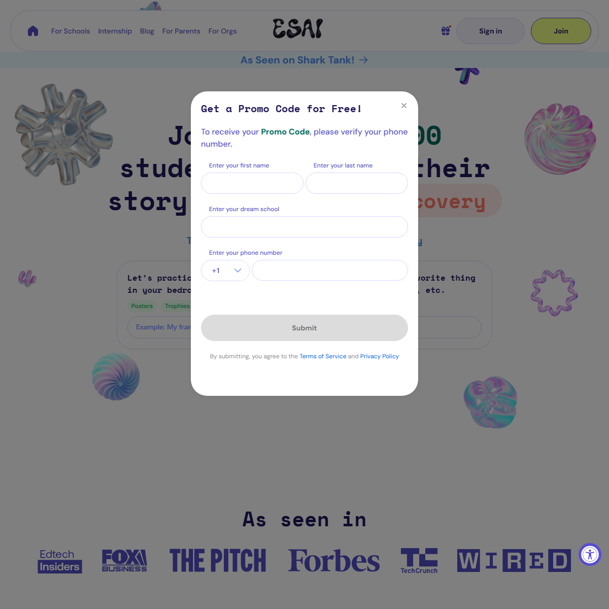 ES.AI - education Tool Screenshot