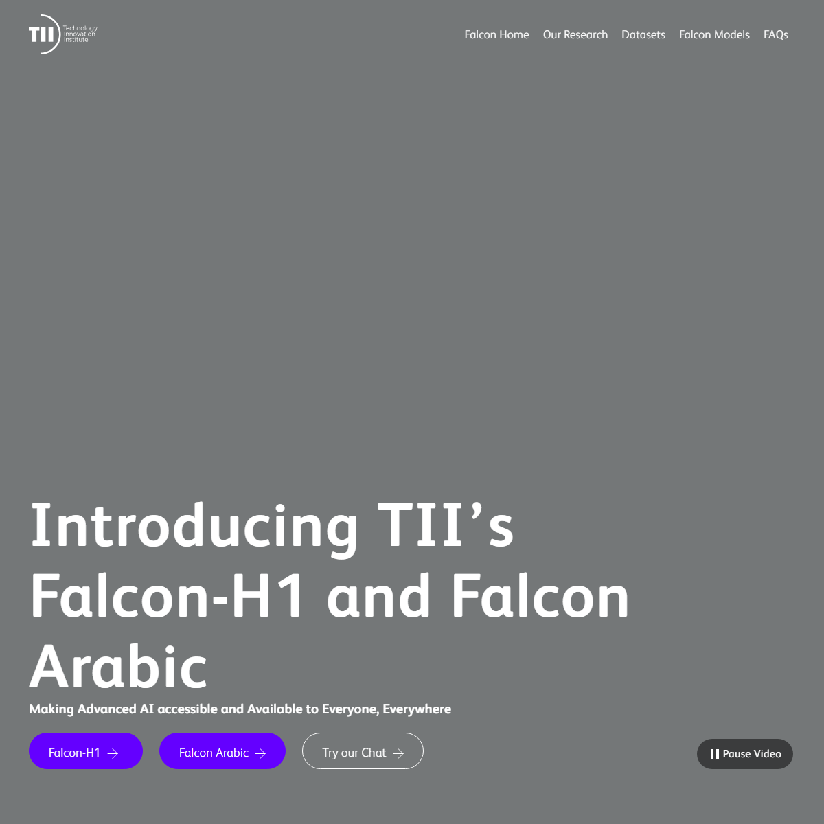 Falcon LLM - AI chatbots Tool Screenshot