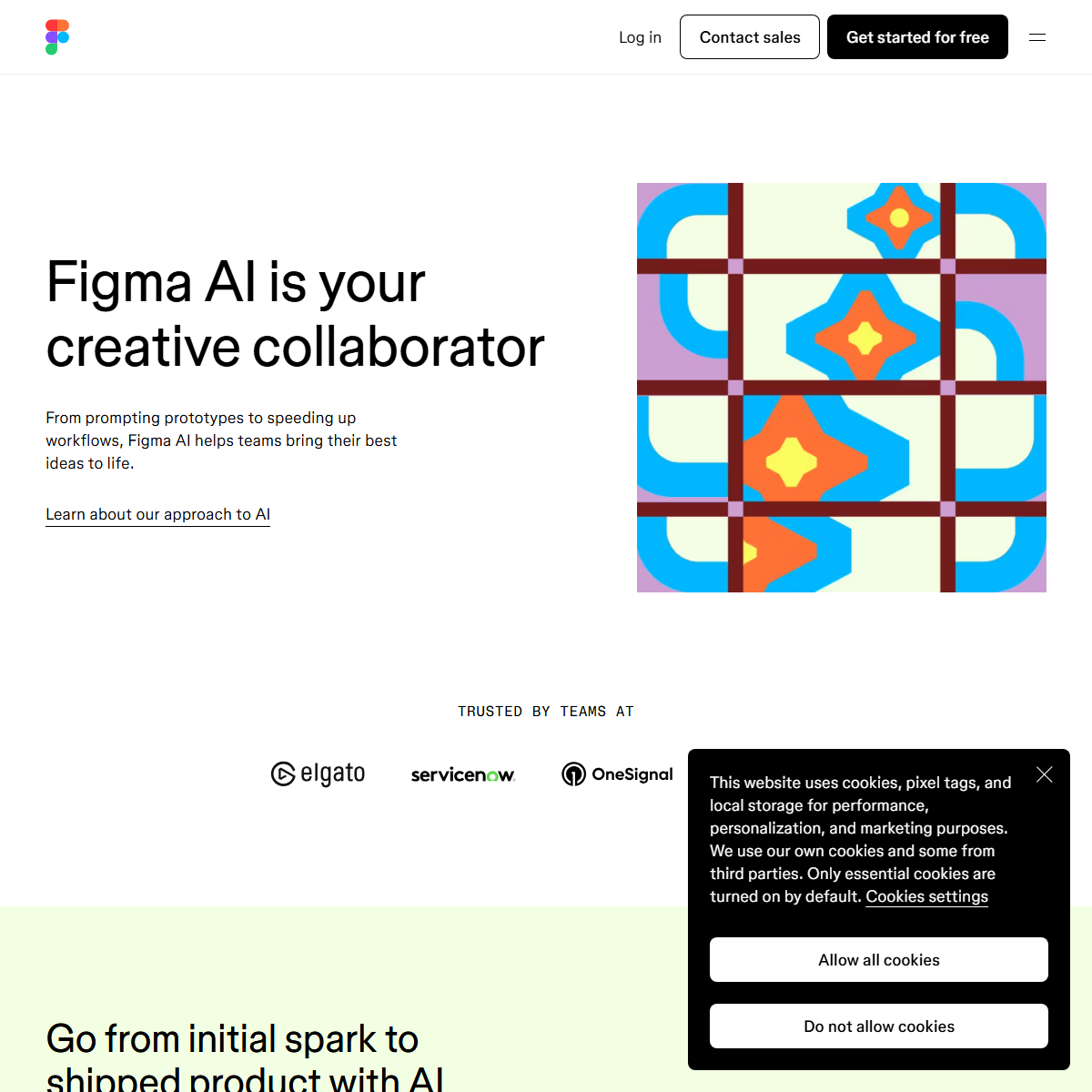 Figma AI - design generators Tool Screenshot