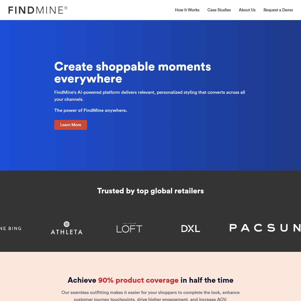 Findmine - e-commerce Tool Screenshot