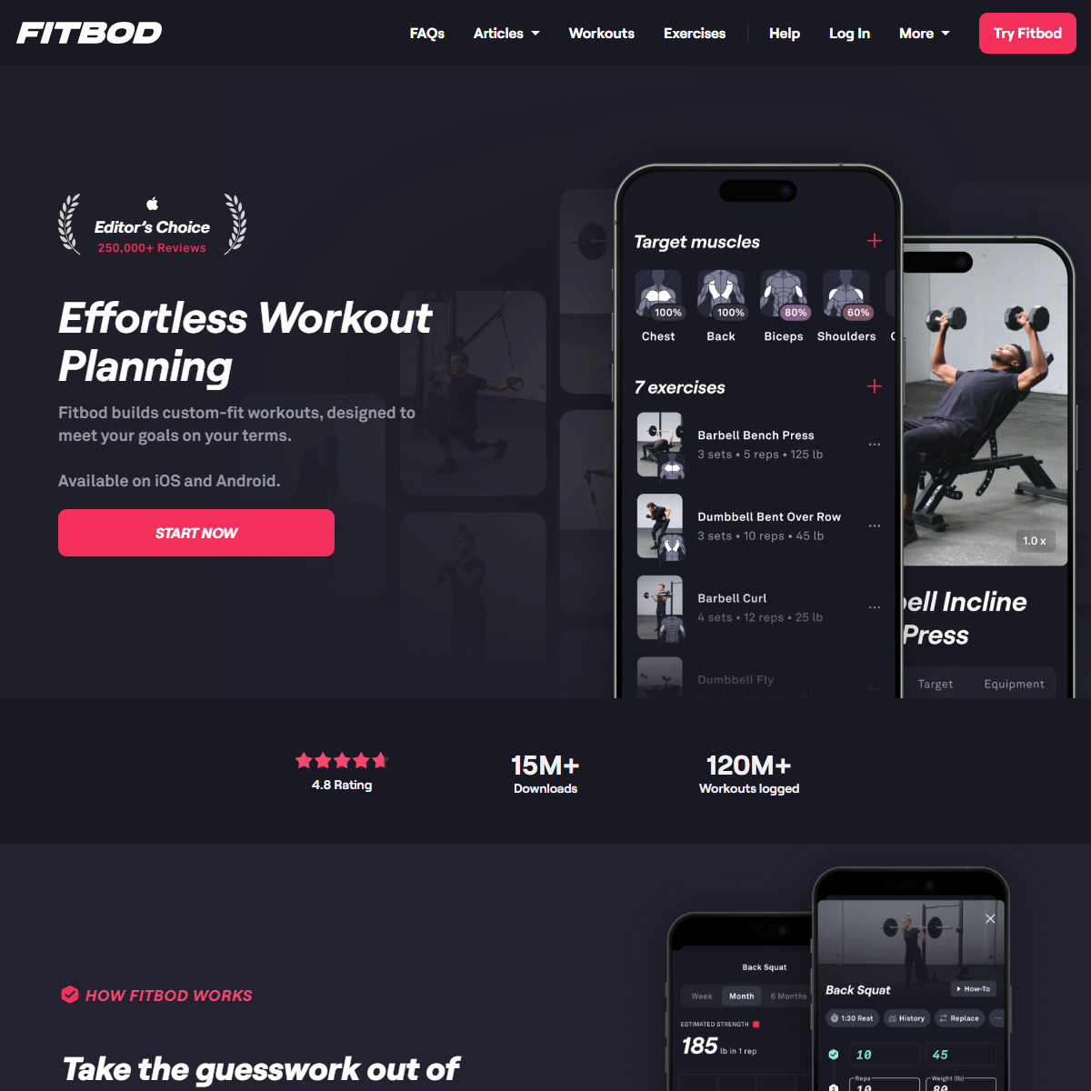 Fitbod - fitness Tool Screenshot