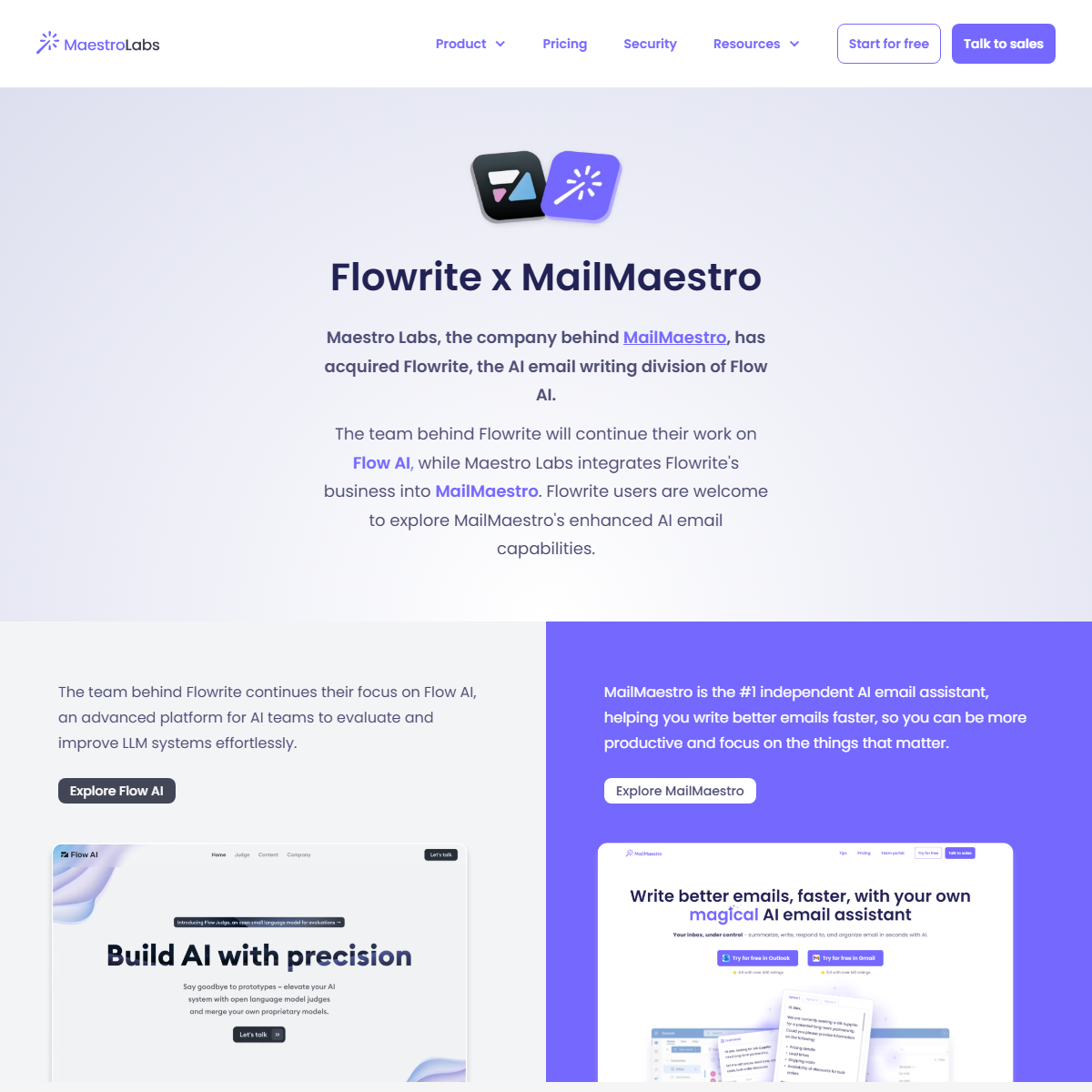 Flowrite - email assistant Tool Screenshot