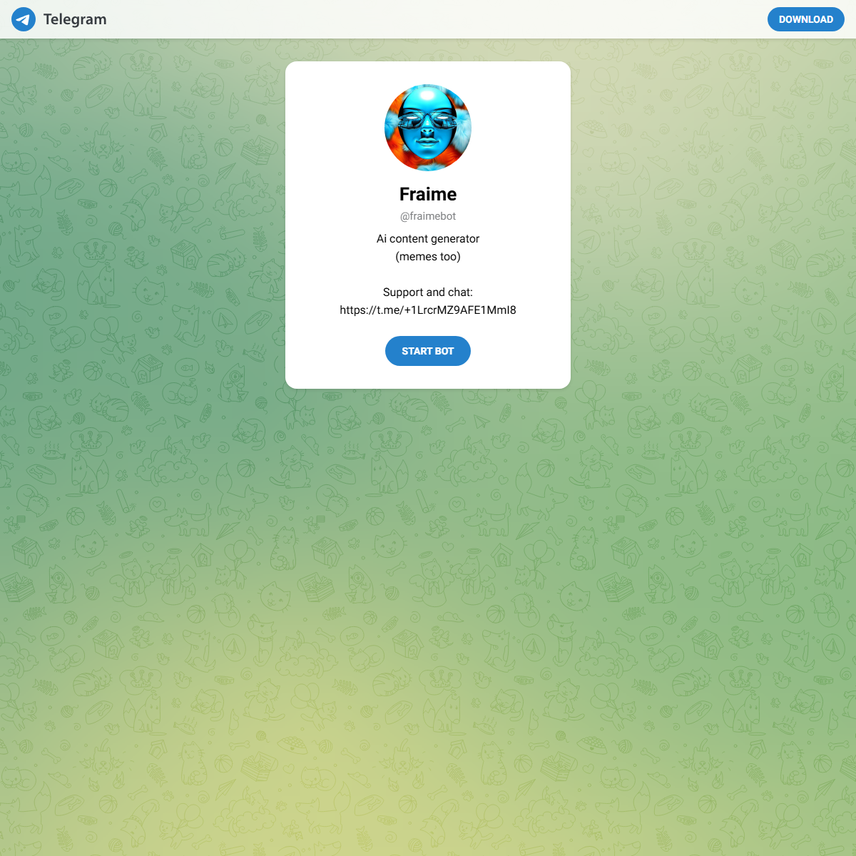 FraimeBot - fun tools Tool Screenshot