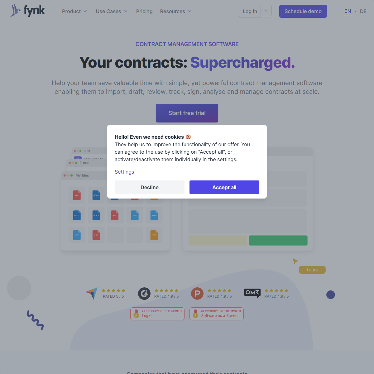 Fynk - legal Tool Screenshot