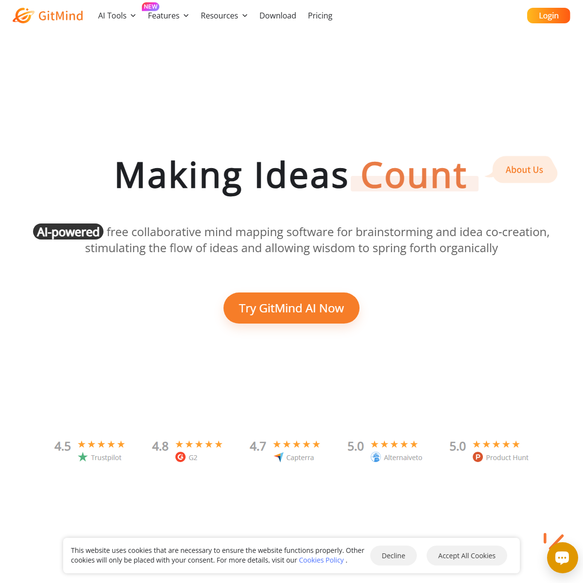 GitMind AI - project management Tool