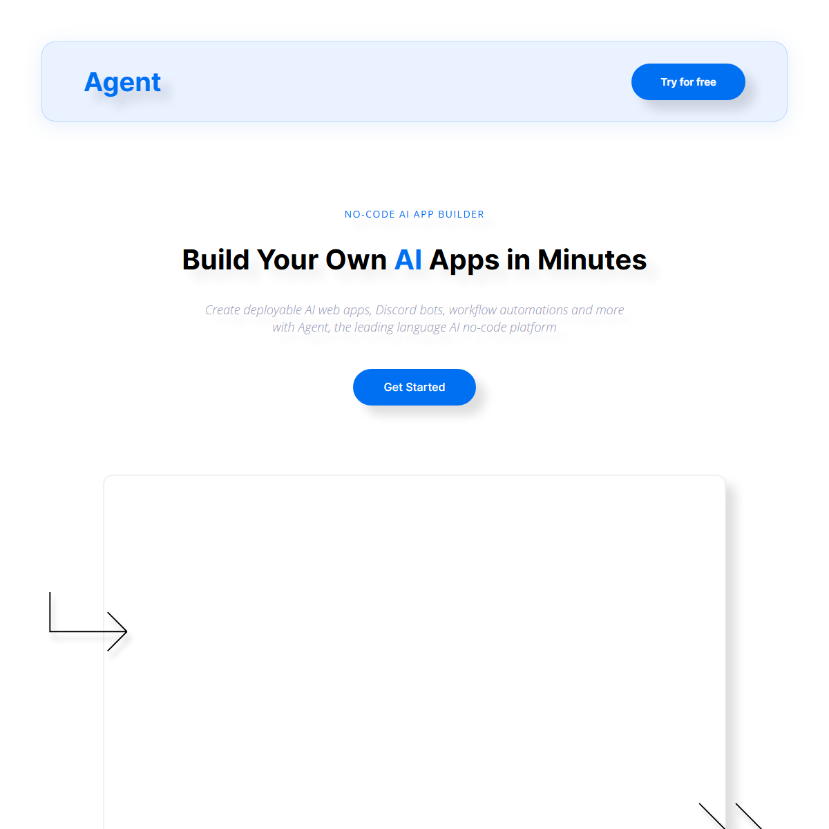 GPTAgent - low-code/no-code Tool Screenshot