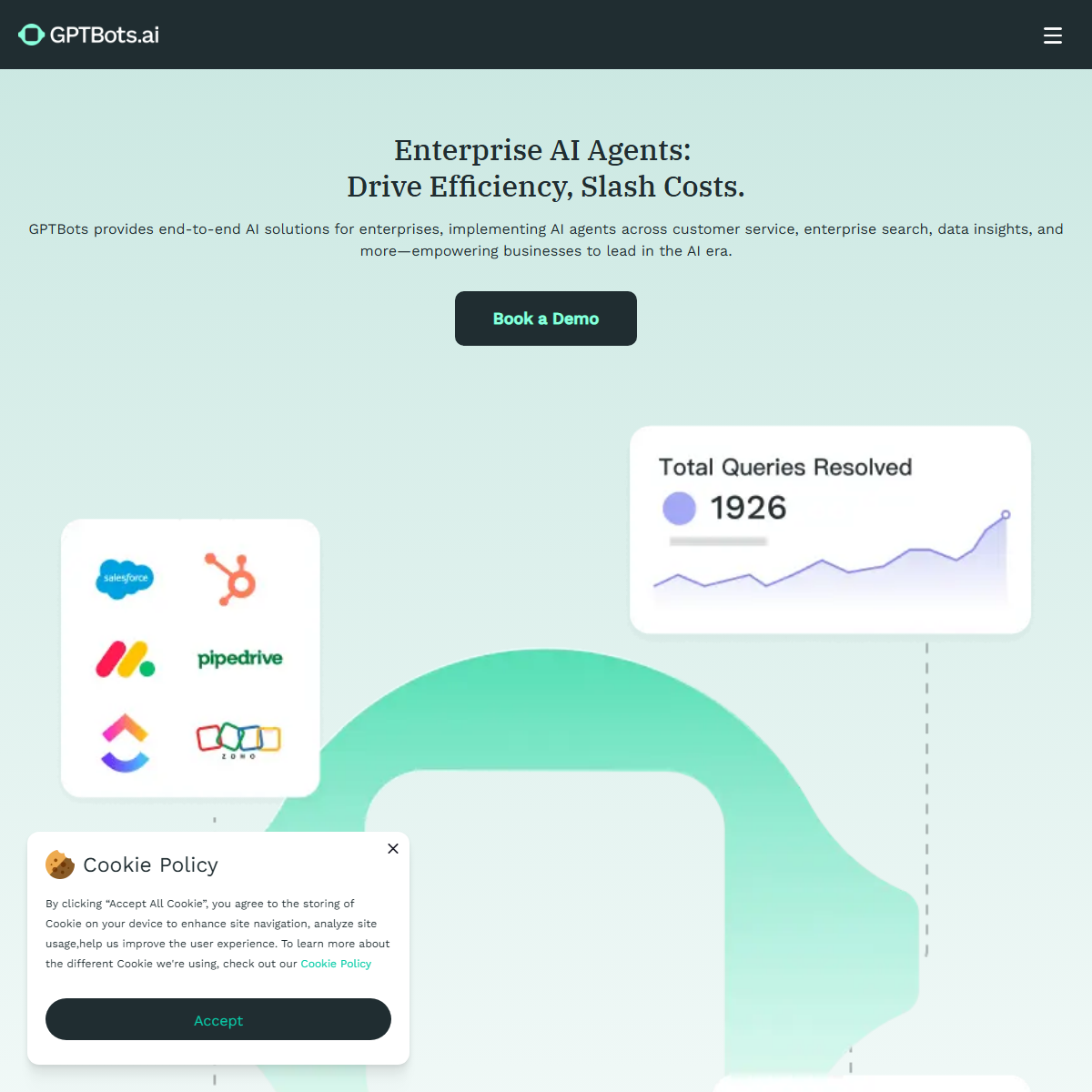 GPTBots - AI chatbots Tool Screenshot