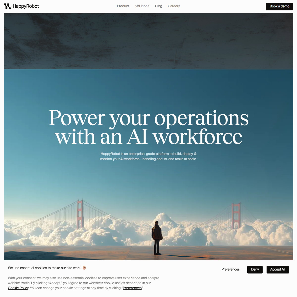 HAPPYROBOT - customer support Tool Screenshot