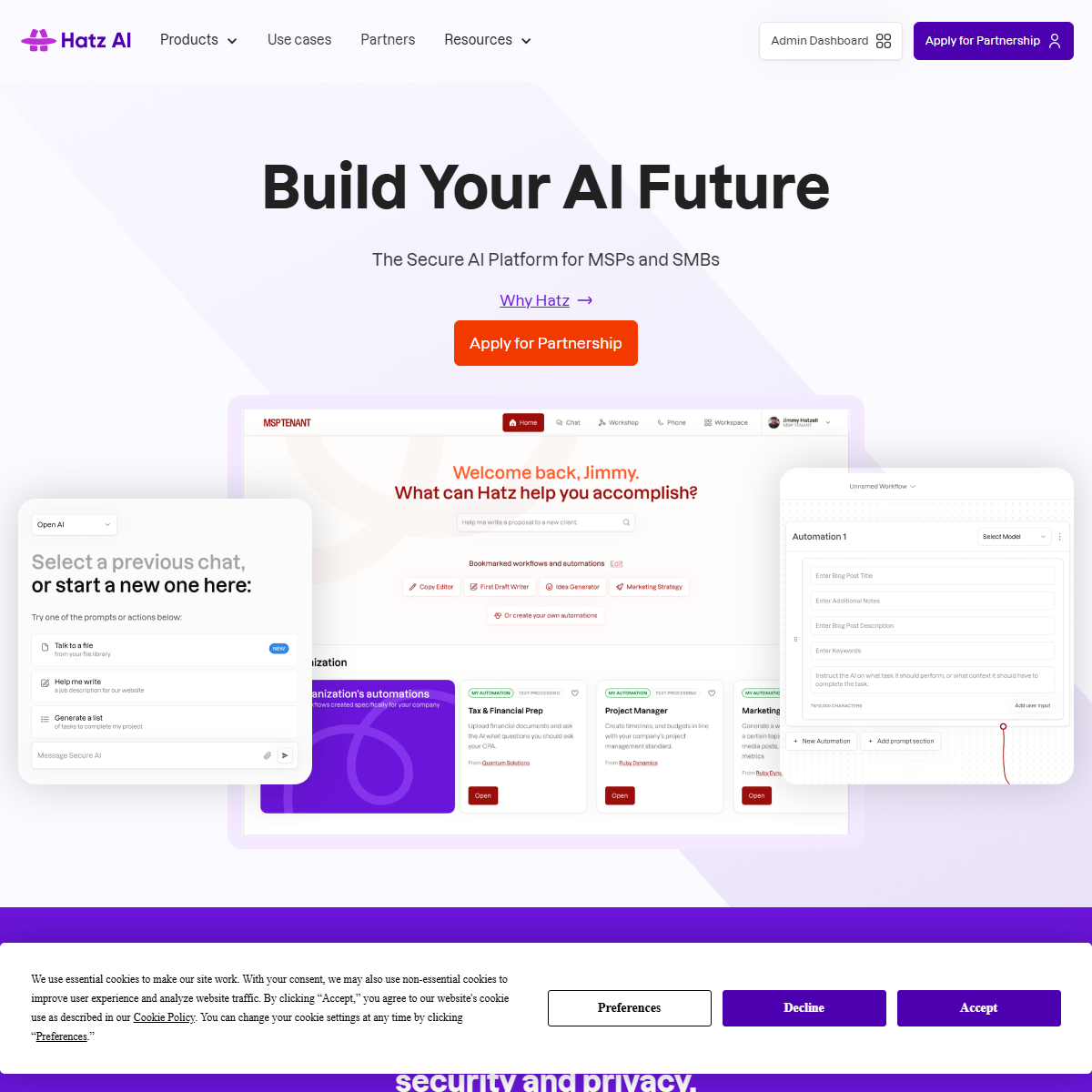 Hatz AI - AI chatbots Tool Screenshot