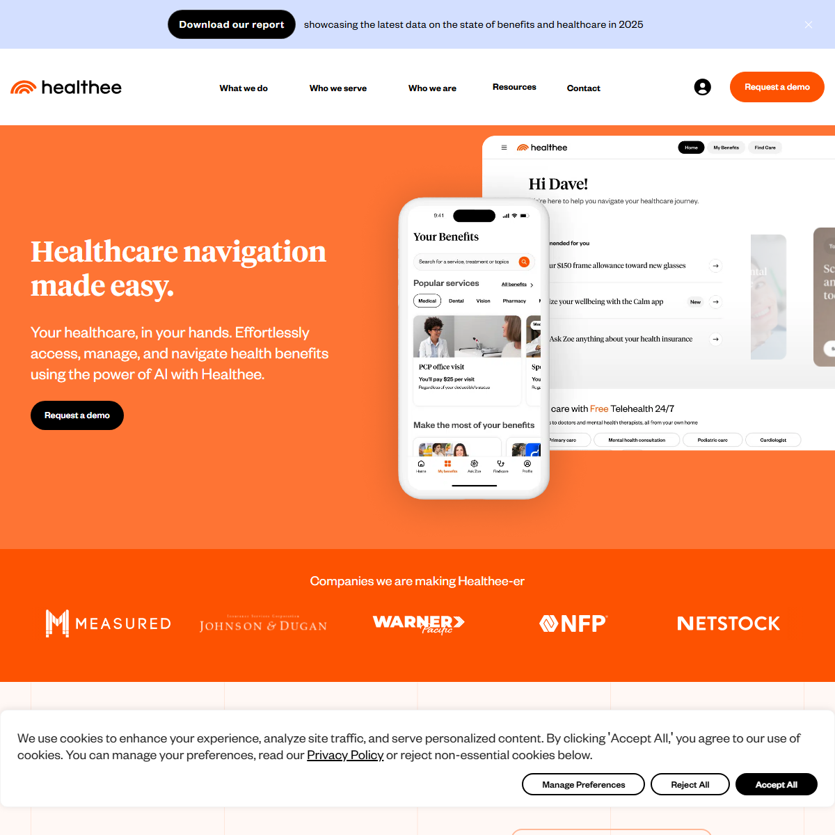 Healthee - human resources Tool Screenshot