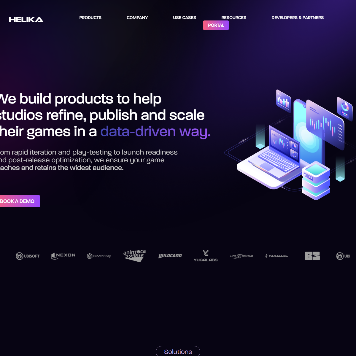 Helika - marketing Tool Screenshot
