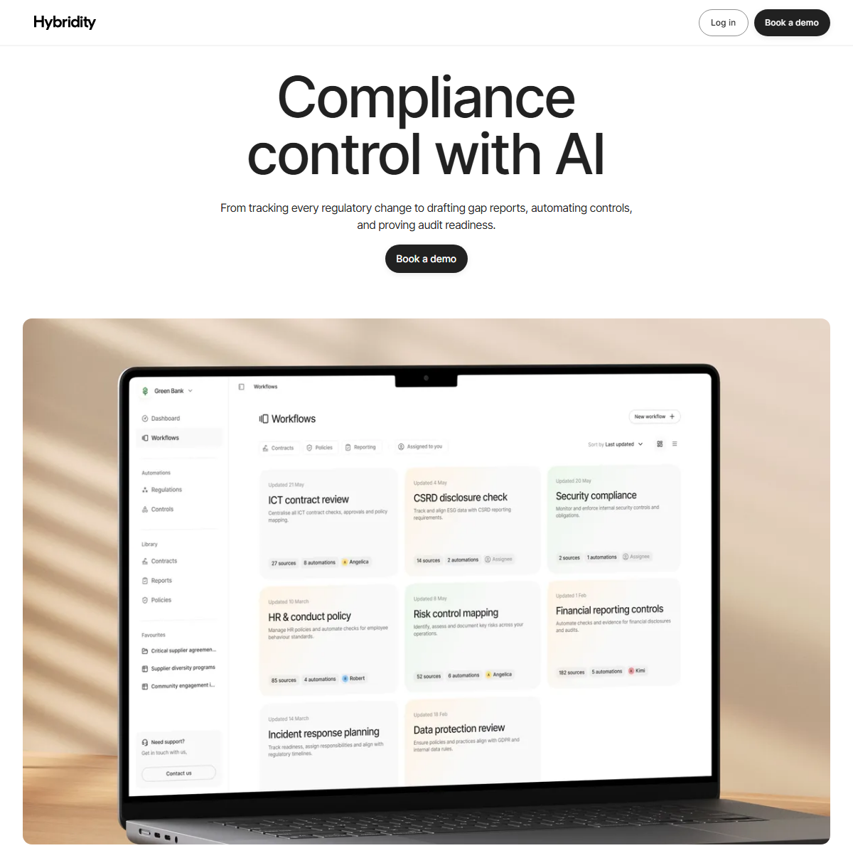 Hybridity - AI agents Tool Screenshot
