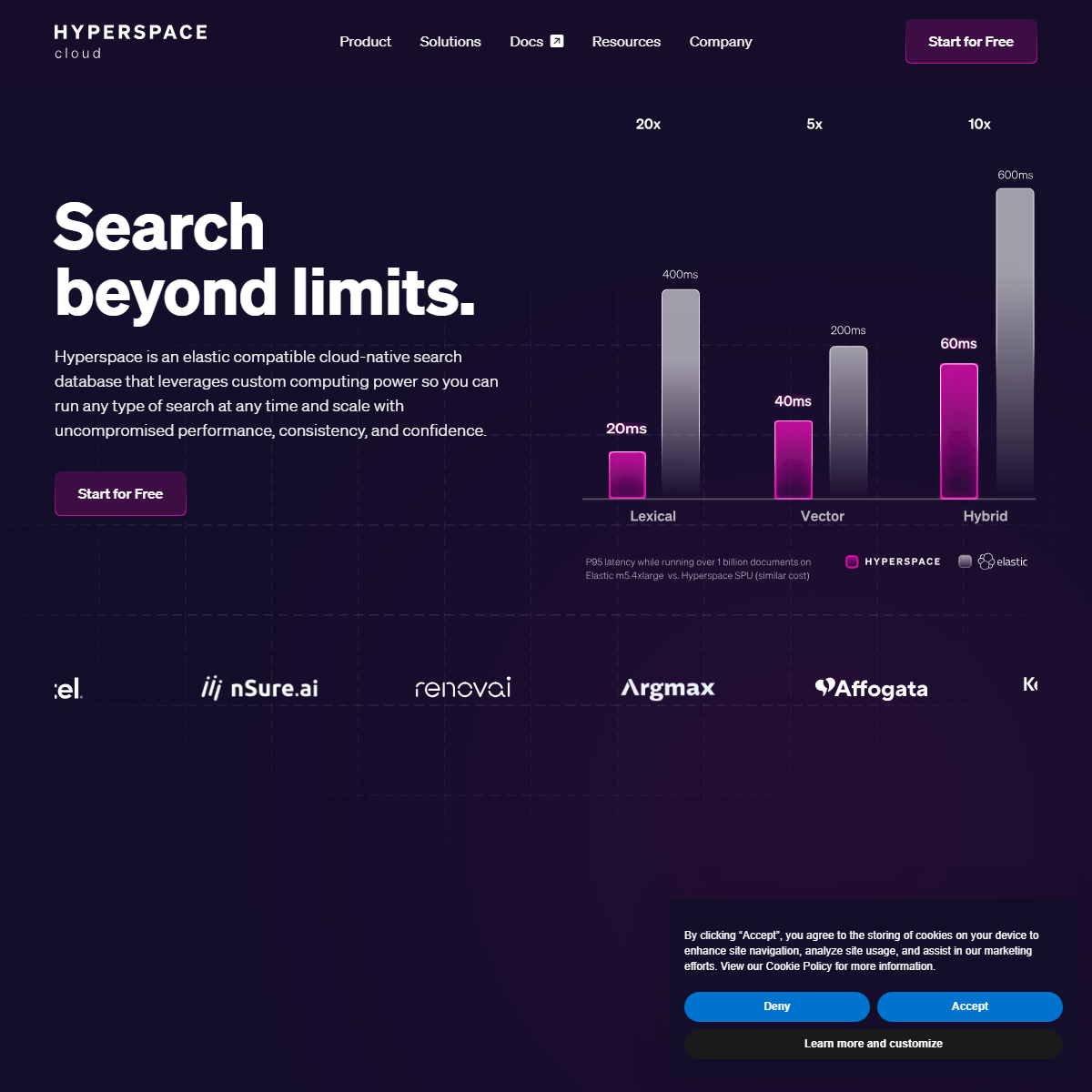 Hyper-Space - search engine Tool Screenshot