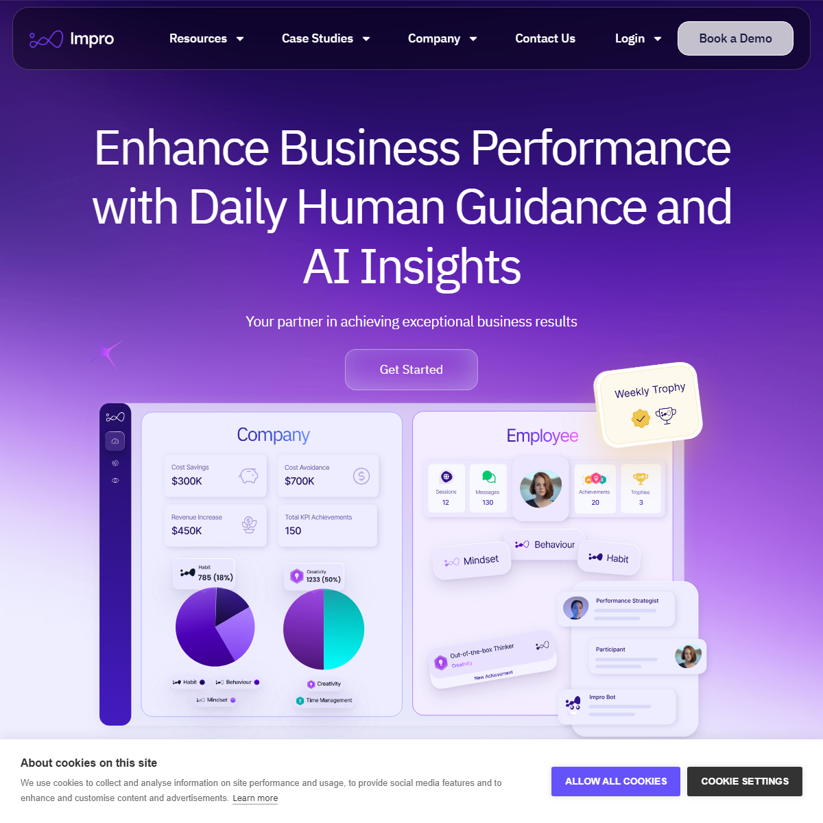 Impro - human resources Tool Screenshot