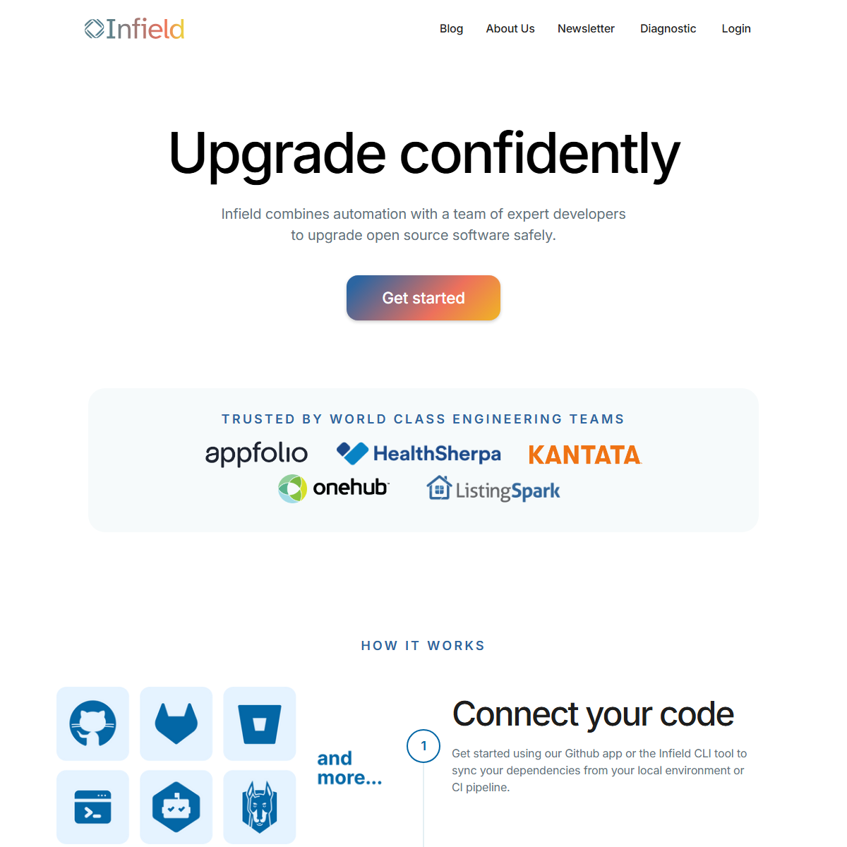 Infield - project management Tool Screenshot