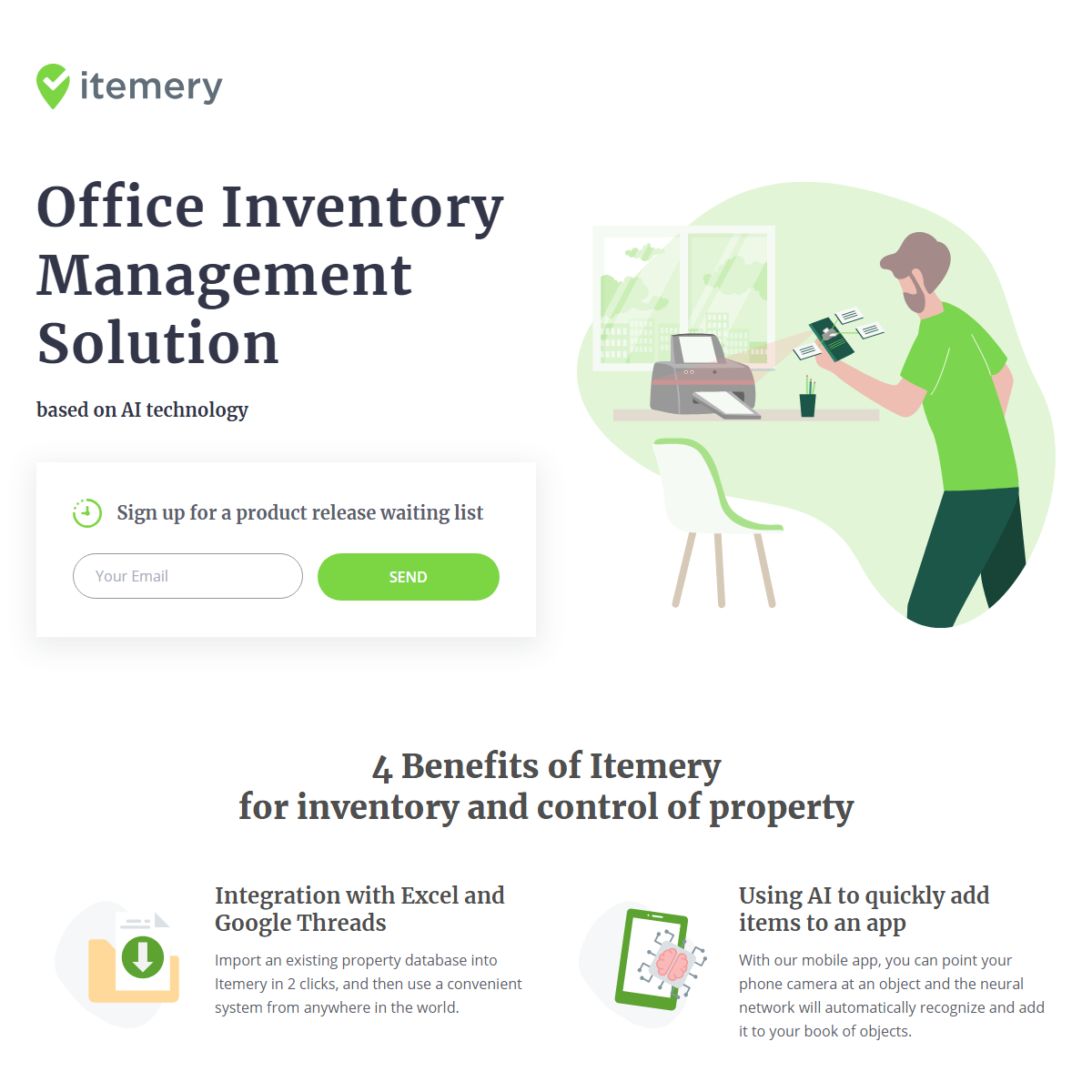 Itemery - spreadsheets Tool Screenshot
