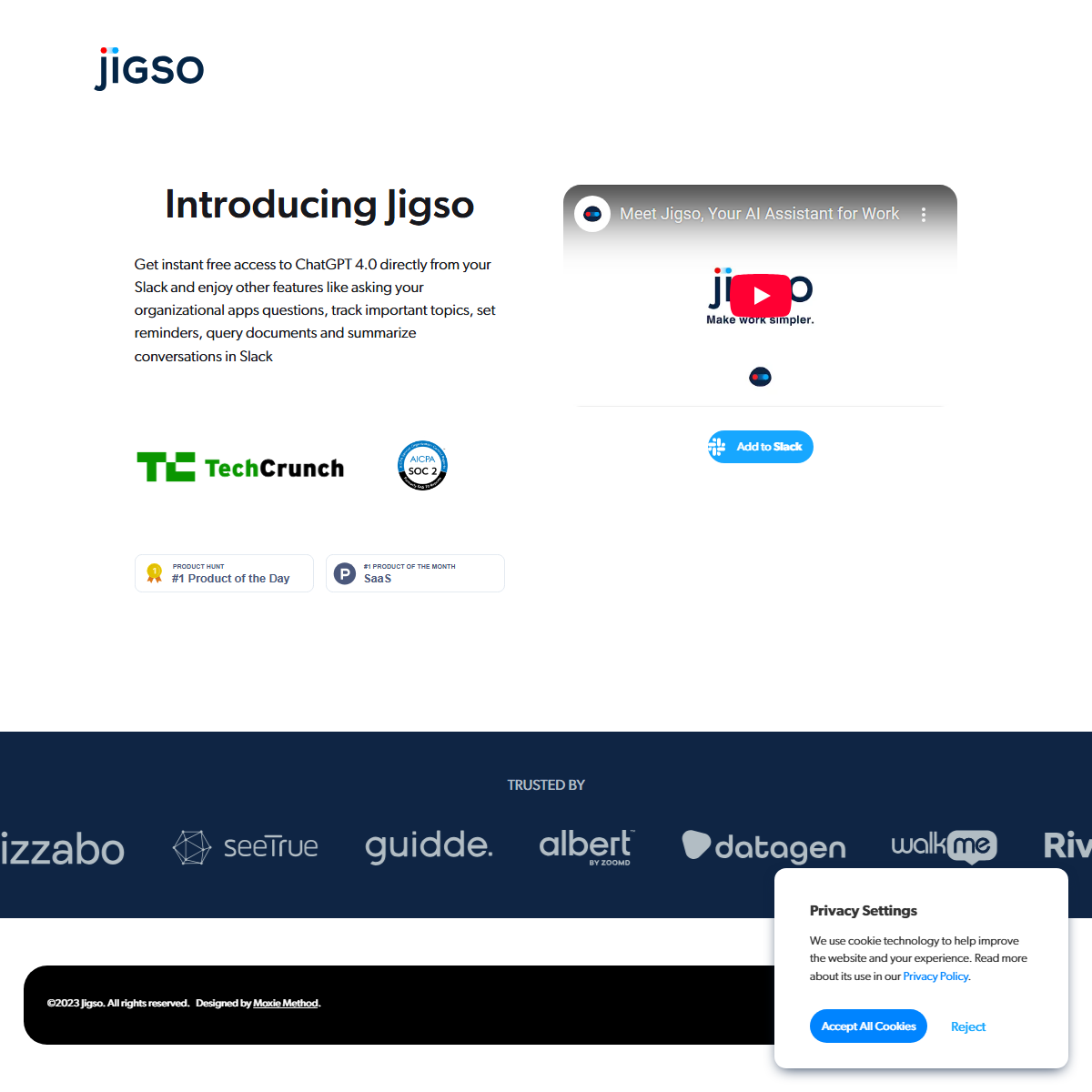 Jigso - personal assistant Tool