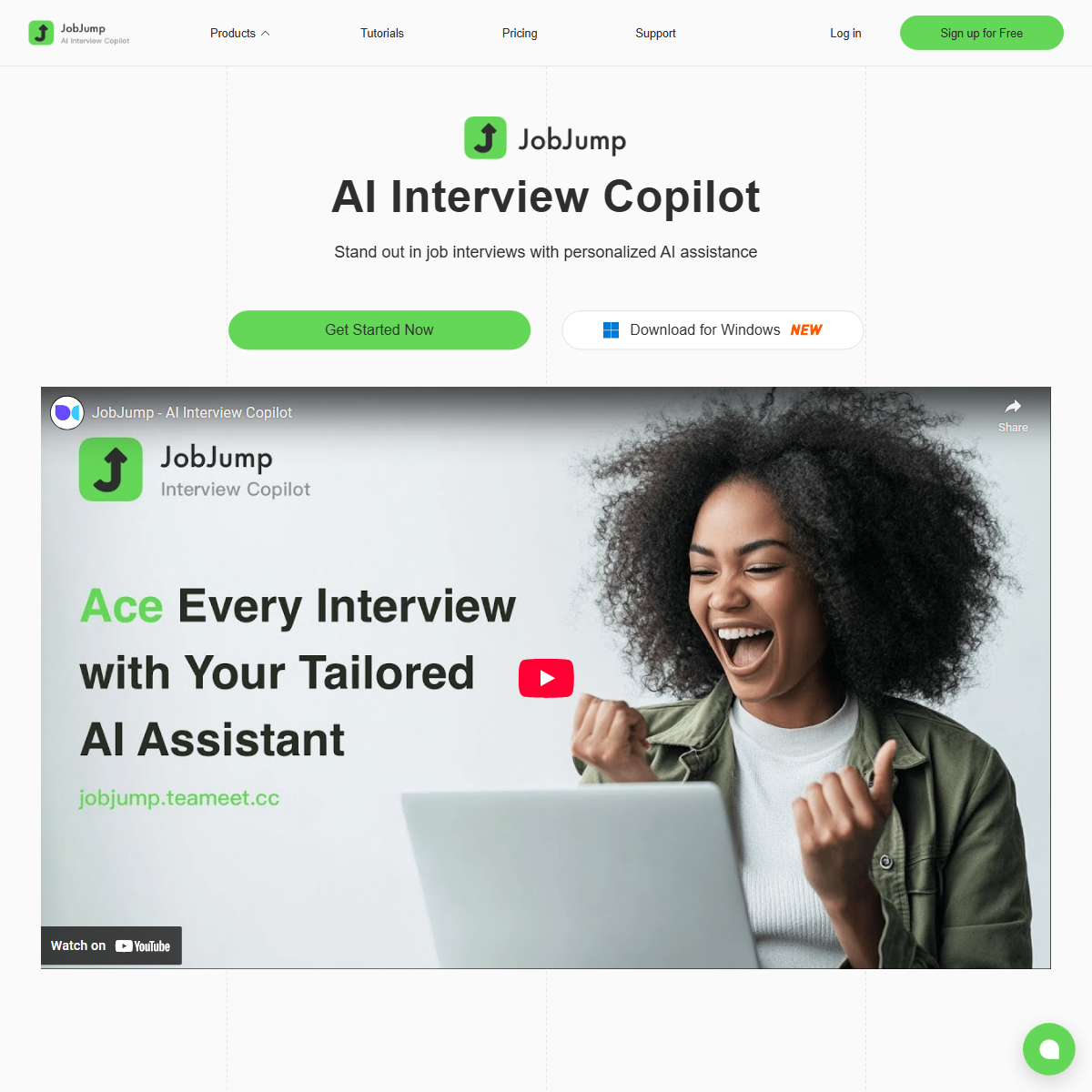 JobJump - human resources Tool Screenshot