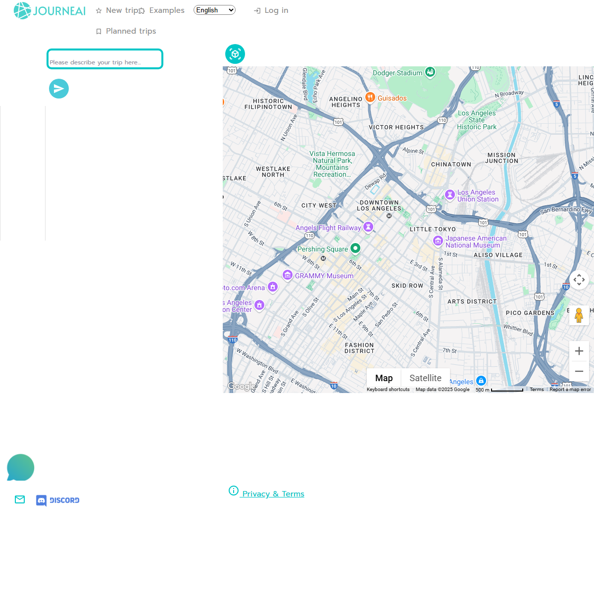 JourneAI - travel Tool Screenshot