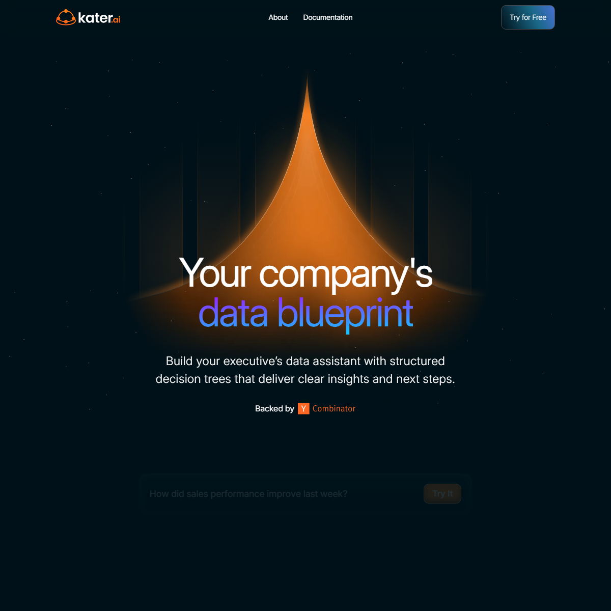 Kater - AI agents Tool Screenshot
