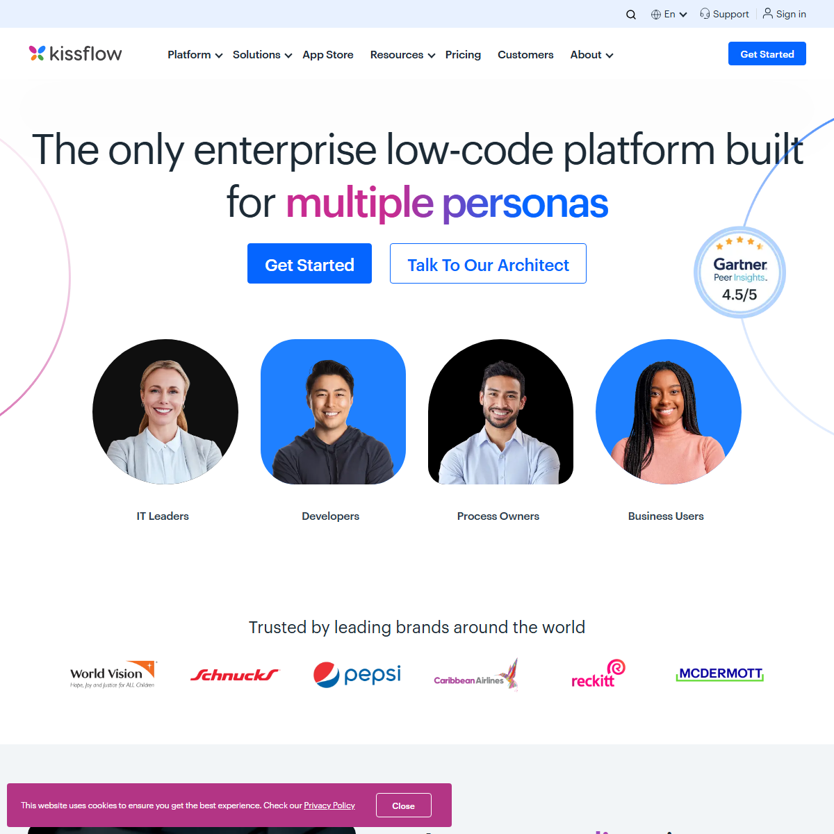 Kissflow Digital Workplace - low-code/no-code Tool Screenshot