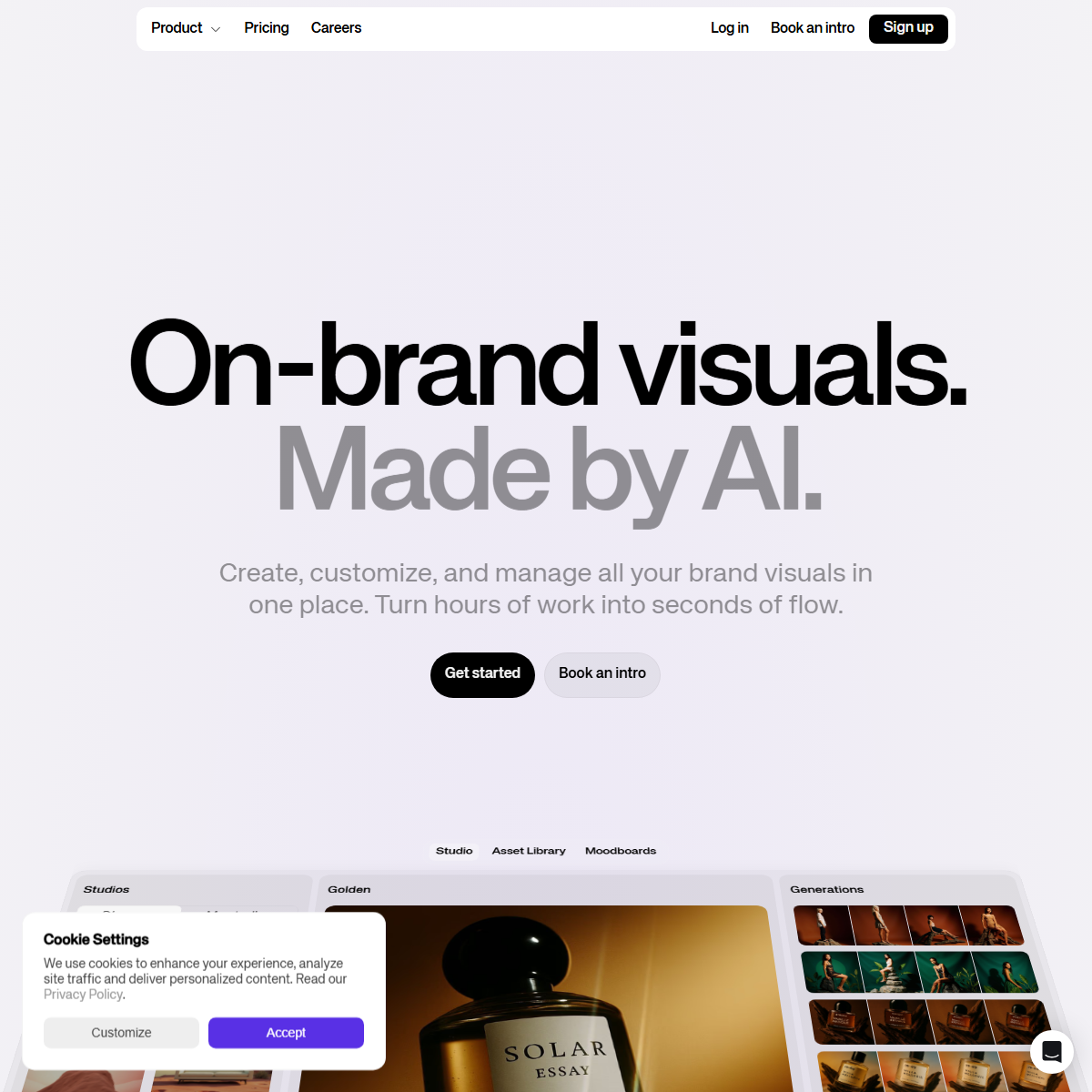 Kive - marketing Tool Screenshot
