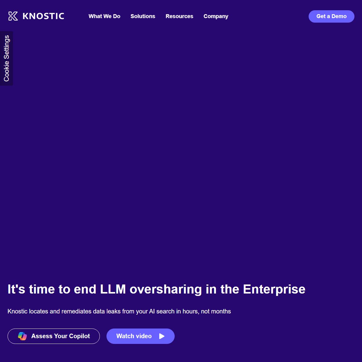 Knostic - AI agents Tool Screenshot
