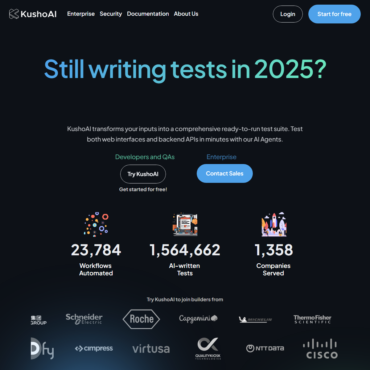 Kusho - code assistant Tool Screenshot
