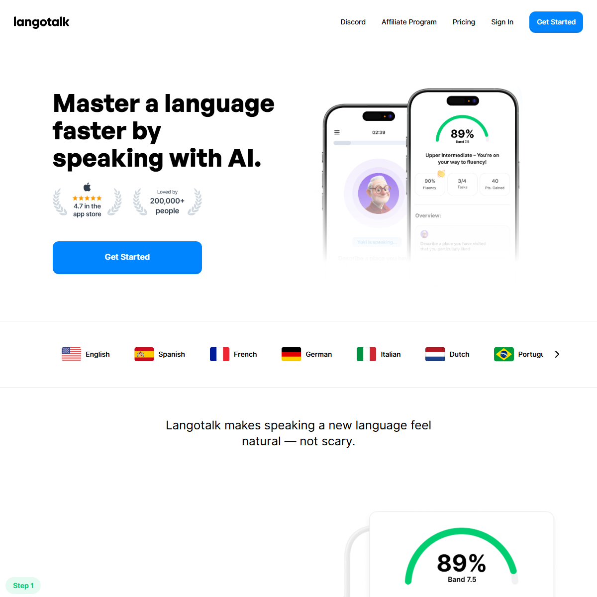 Langotalk - education Tool Screenshot