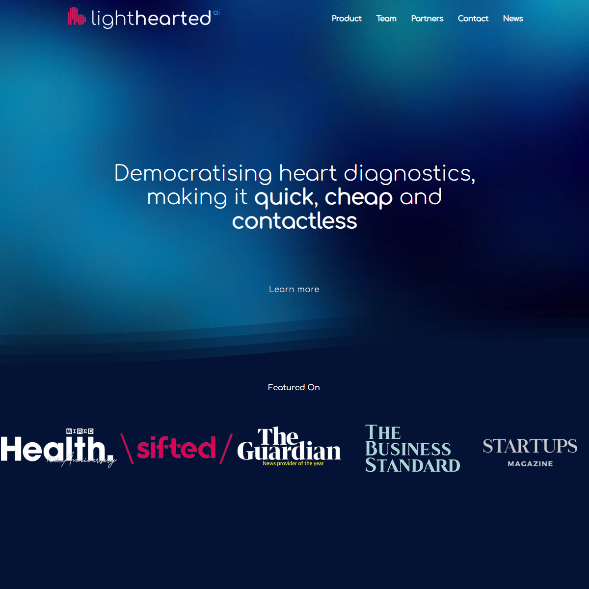 LightHearted AI - health Tool Screenshot