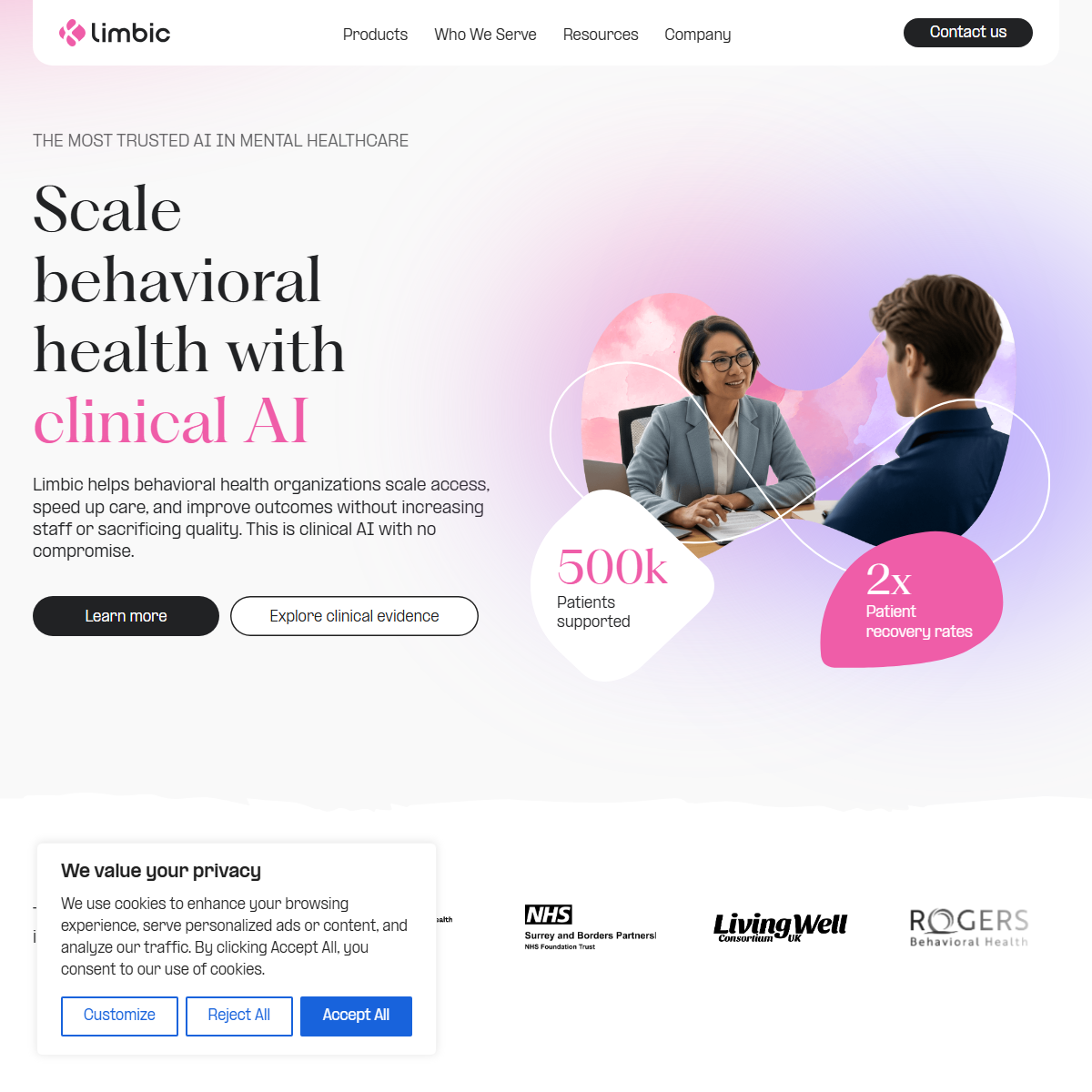 Limbic - health Tool Screenshot