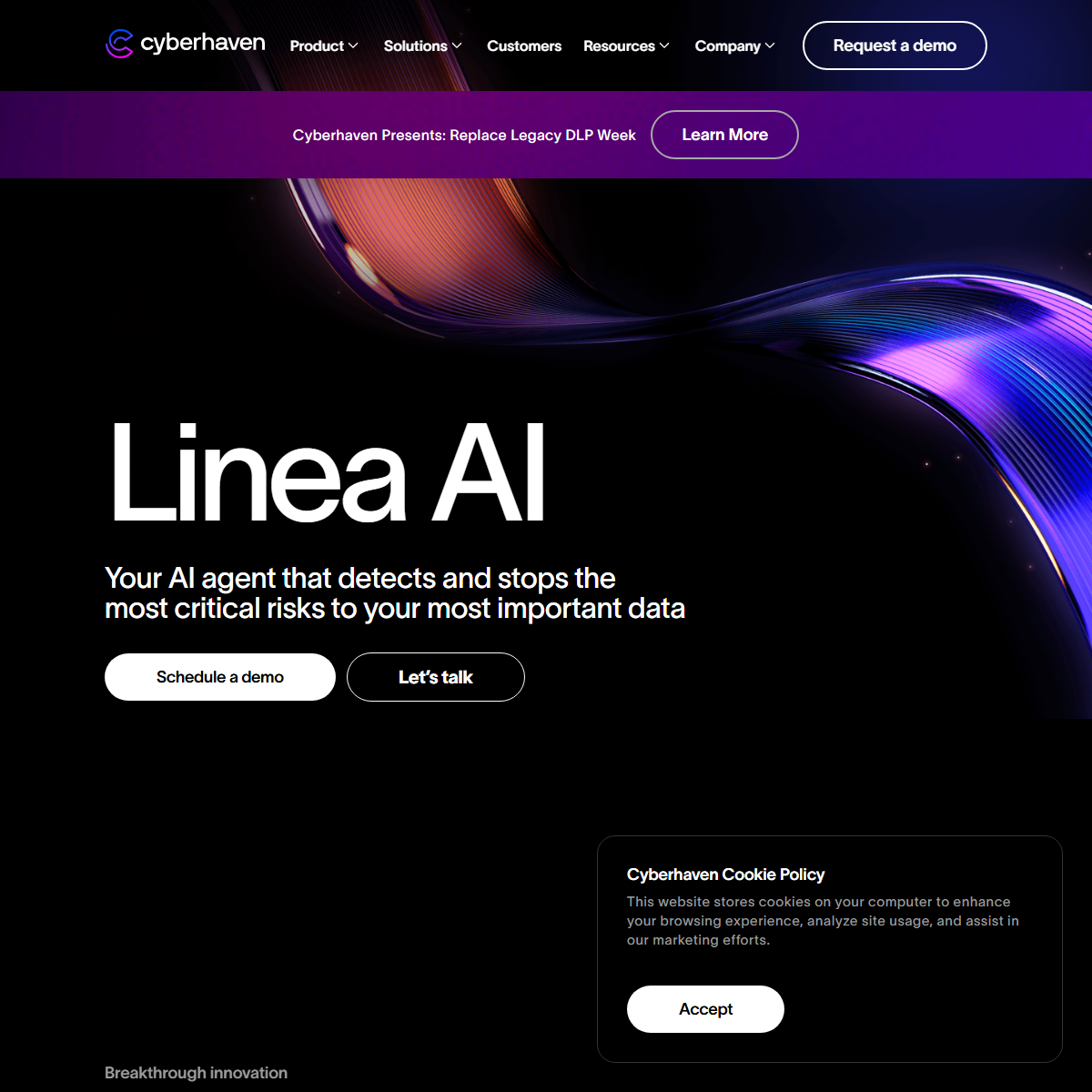 Linea AI - AI detection Tool Screenshot