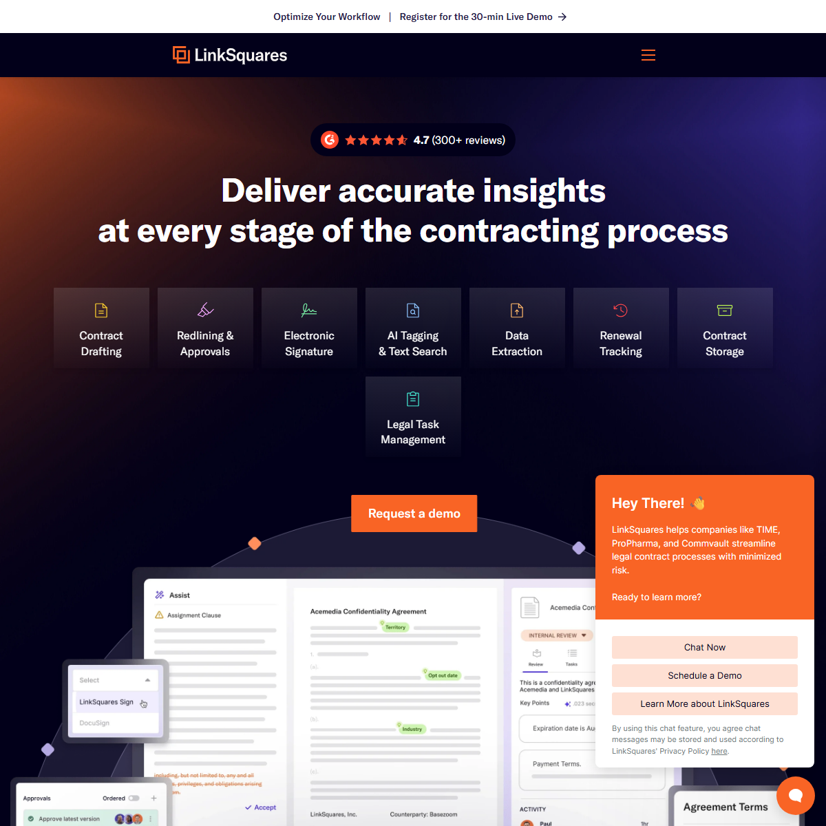 Linksquares - legal Tool Screenshot