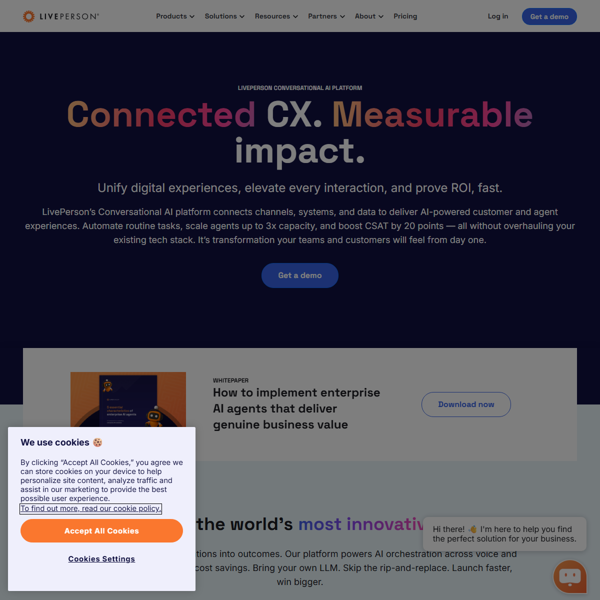 LivePerson - customer support Tool Screenshot