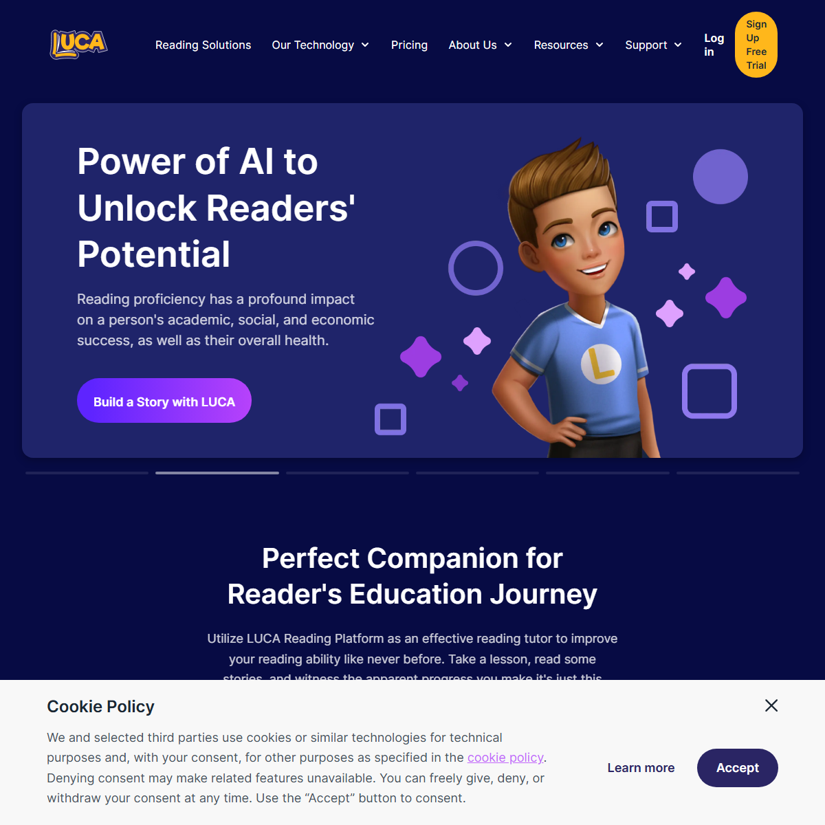 Luca - education Tool Screenshot
