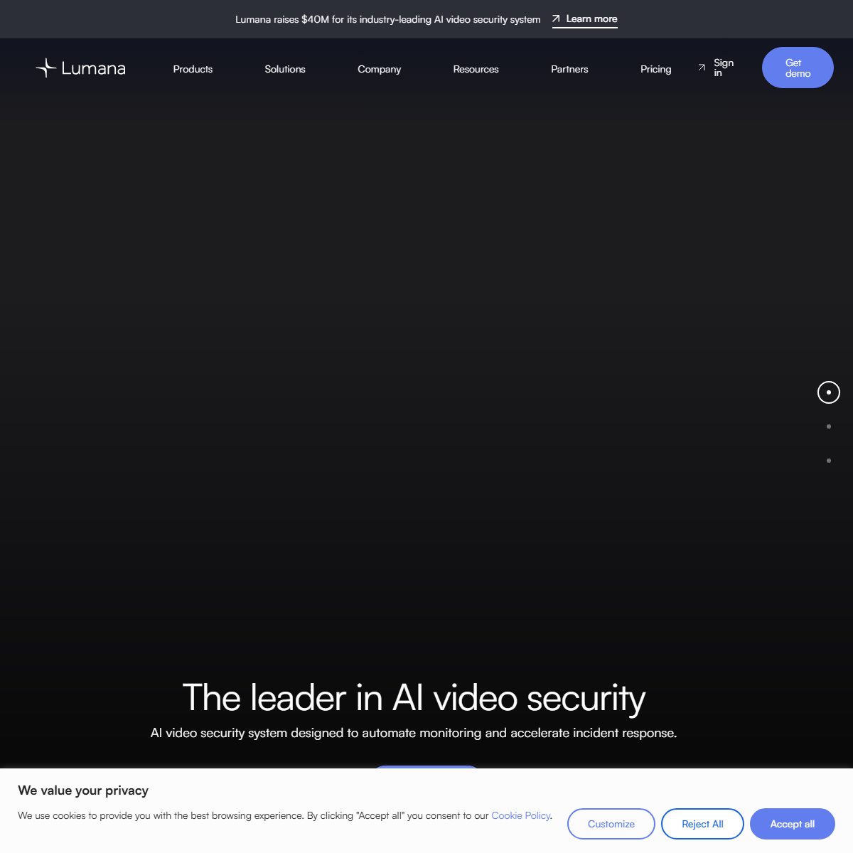 Lumana - AI detection Tool Screenshot