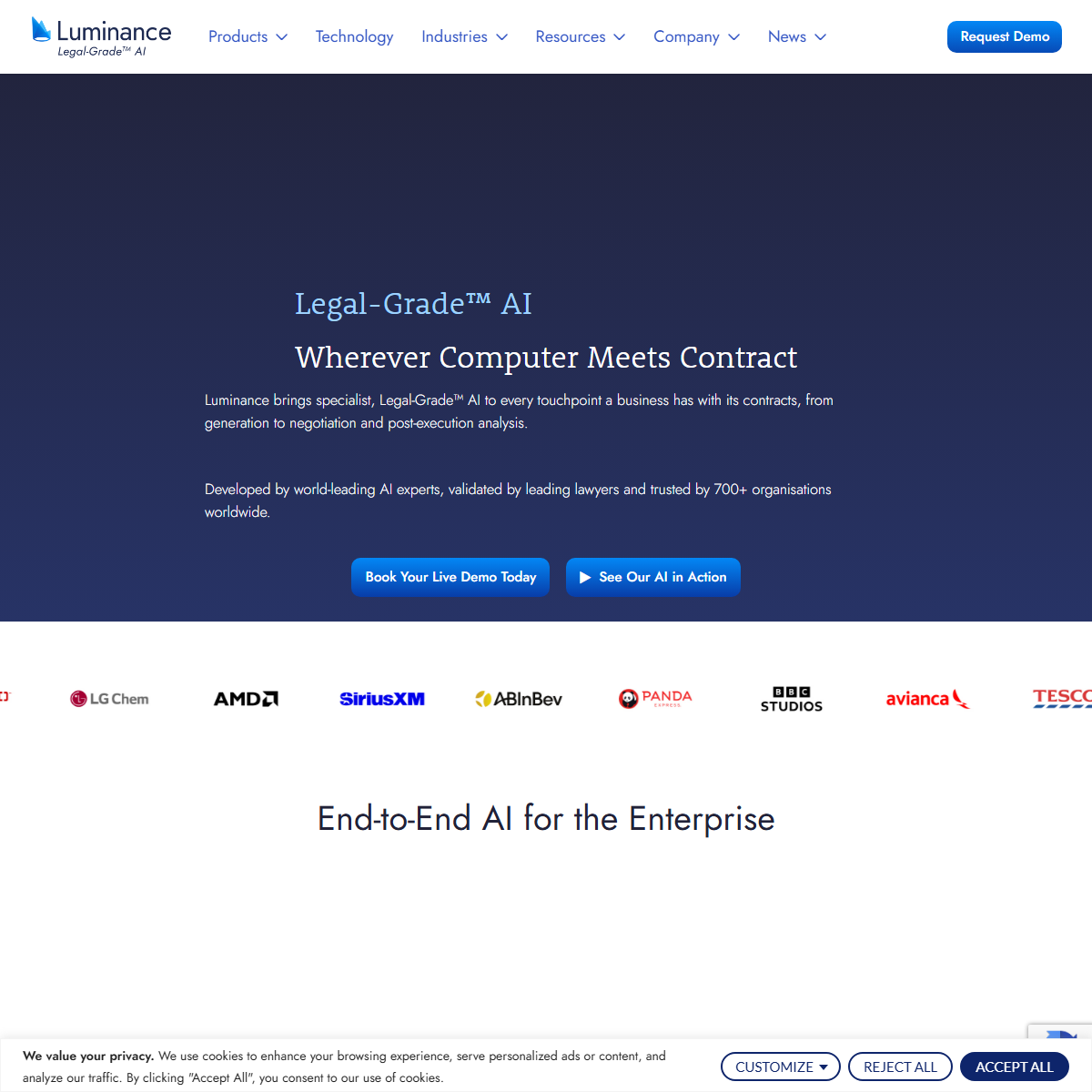 Luminance - legal Tool Screenshot