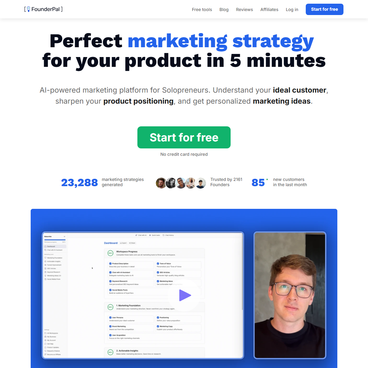 Marketing Strategy Generator - marketing Tool