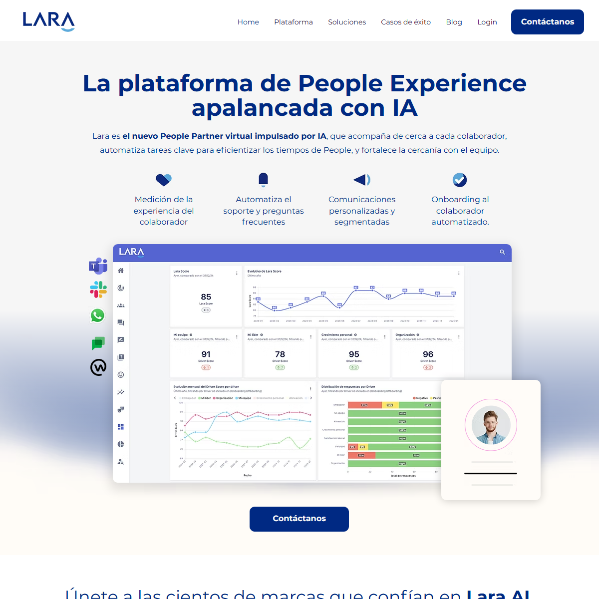 MeetLara - human resources Tool Screenshot