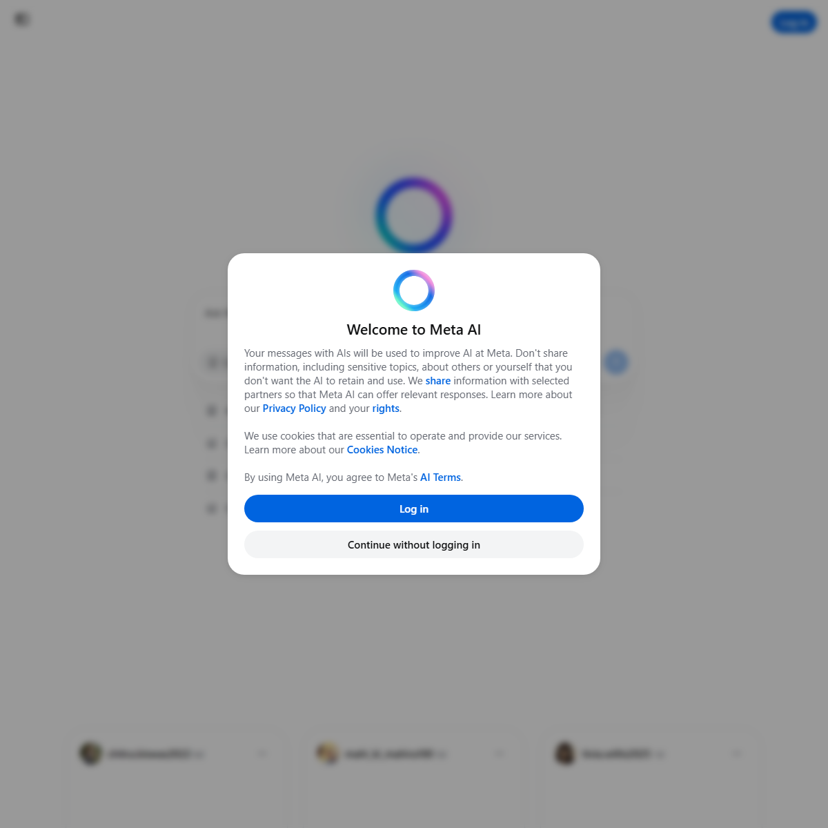 Meta AI - AI chatbots Tool
