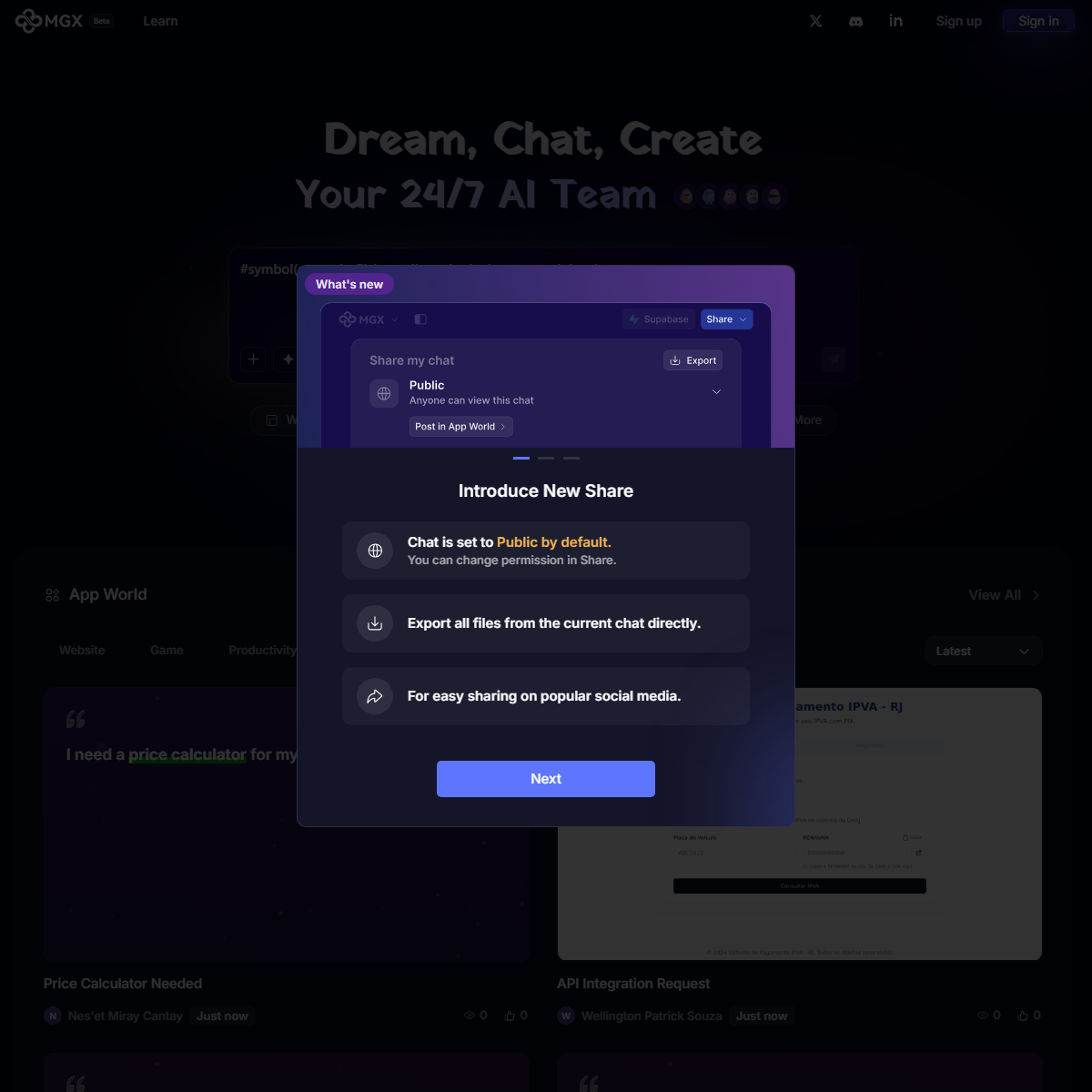 MetaGPT - code assistant Tool Screenshot