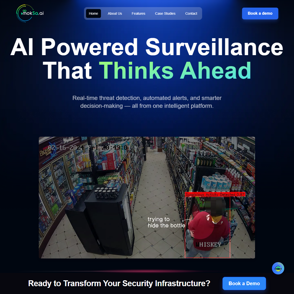 MokSa.AI - AI detection Tool Screenshot