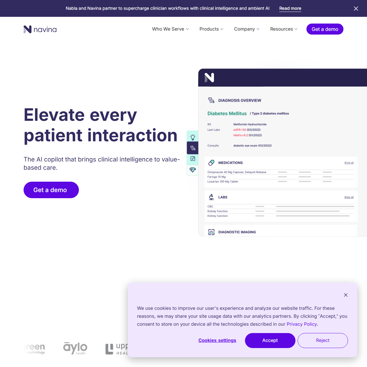 Navina - health Tool Screenshot