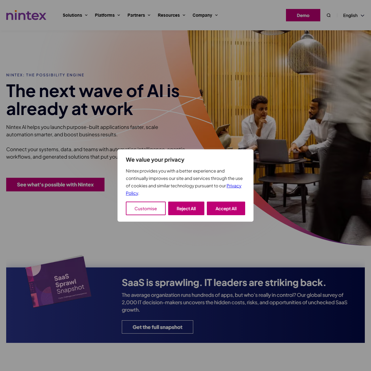 Nintex - workflows Tool Screenshot