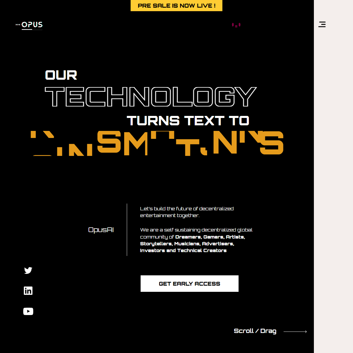 Opus - social media Tool