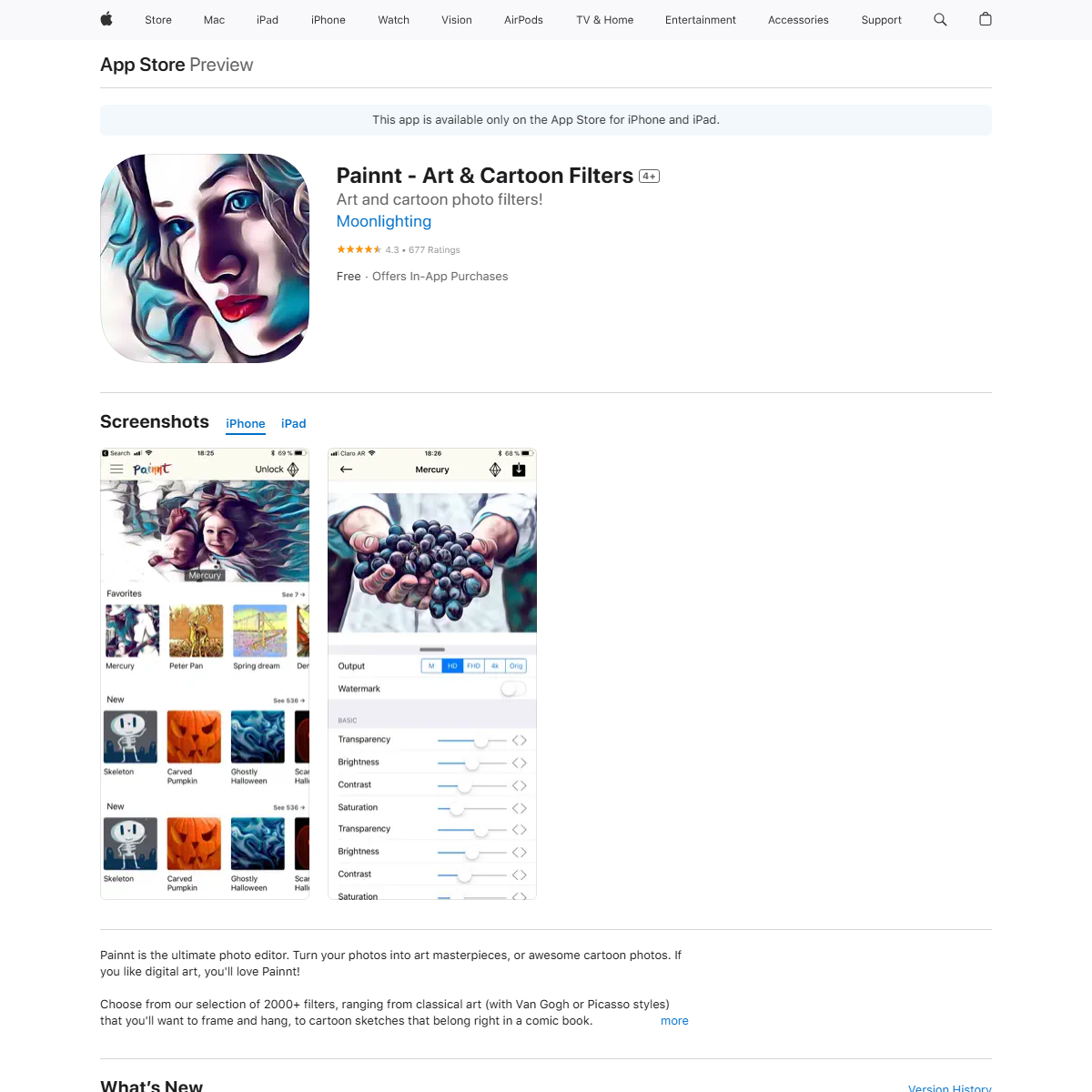 Painnt - image editing Tool Screenshot