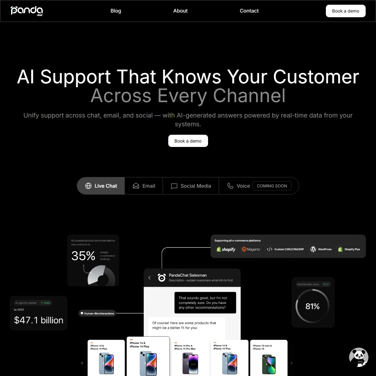 PandaChat - AI chatbots Tool Screenshot