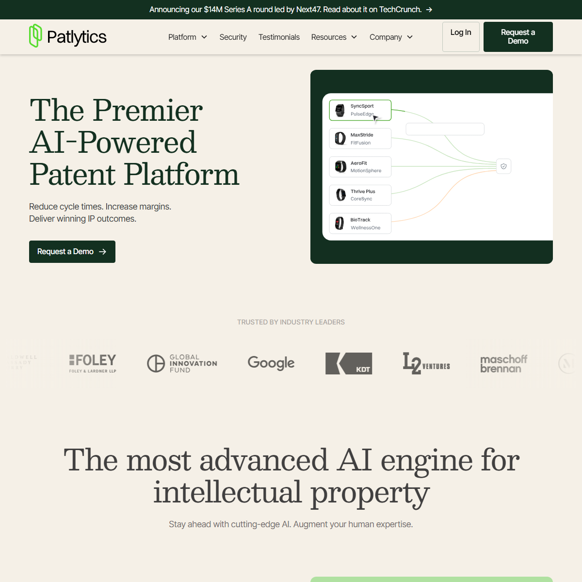 Patlytics - legal Tool Screenshot