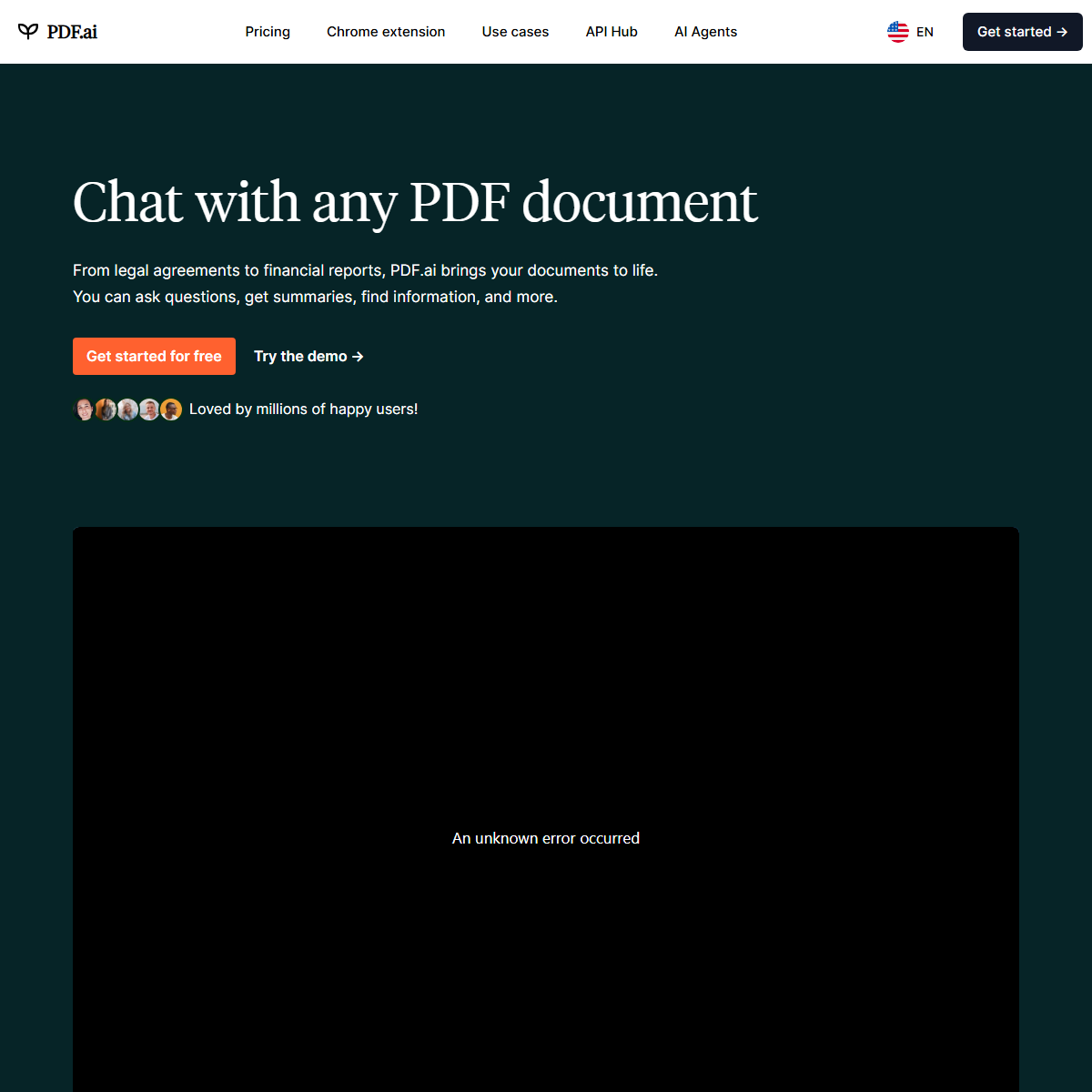 PDF.ai - summarizer Tool Screenshot