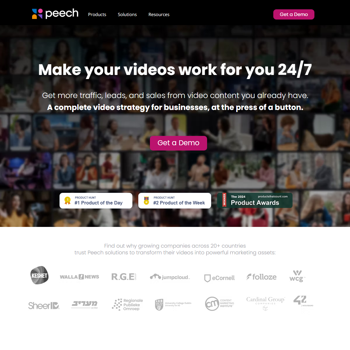 Peech - video generators Tool Screenshot